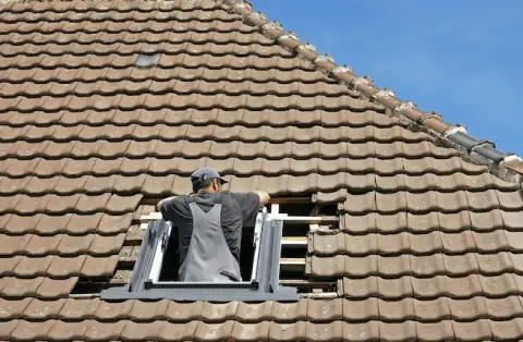 Pose de velux - Vuillecin